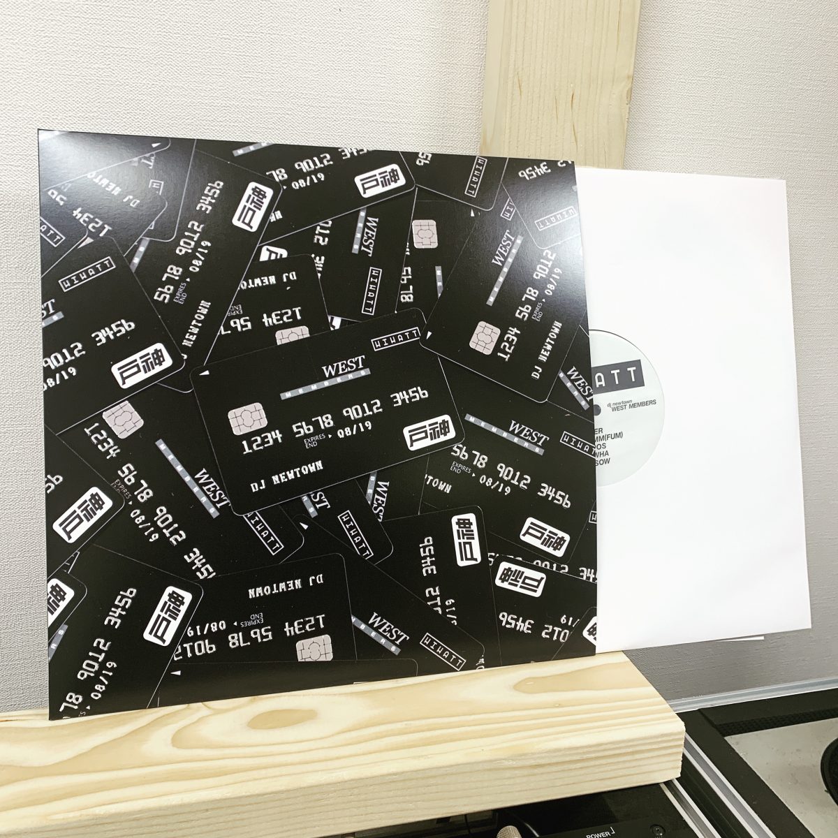 憧れ DJ NEWTOWN (tofubeats) west members card コレクション